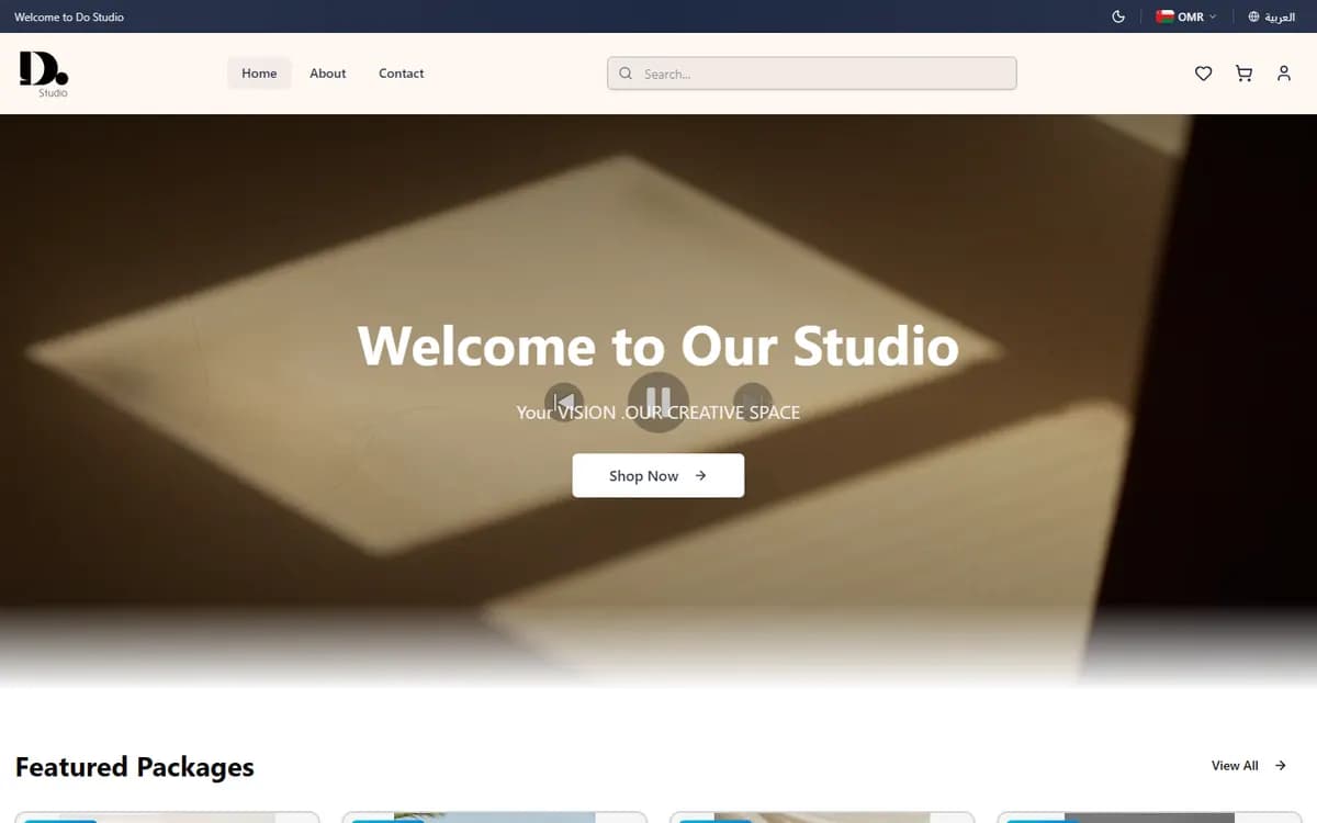 DO Studio — English home page