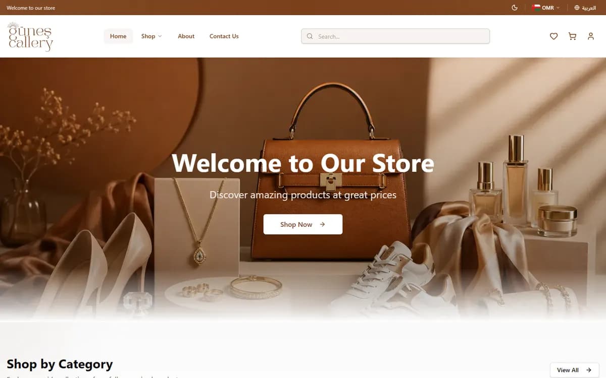 Gunes Gallery — English home page