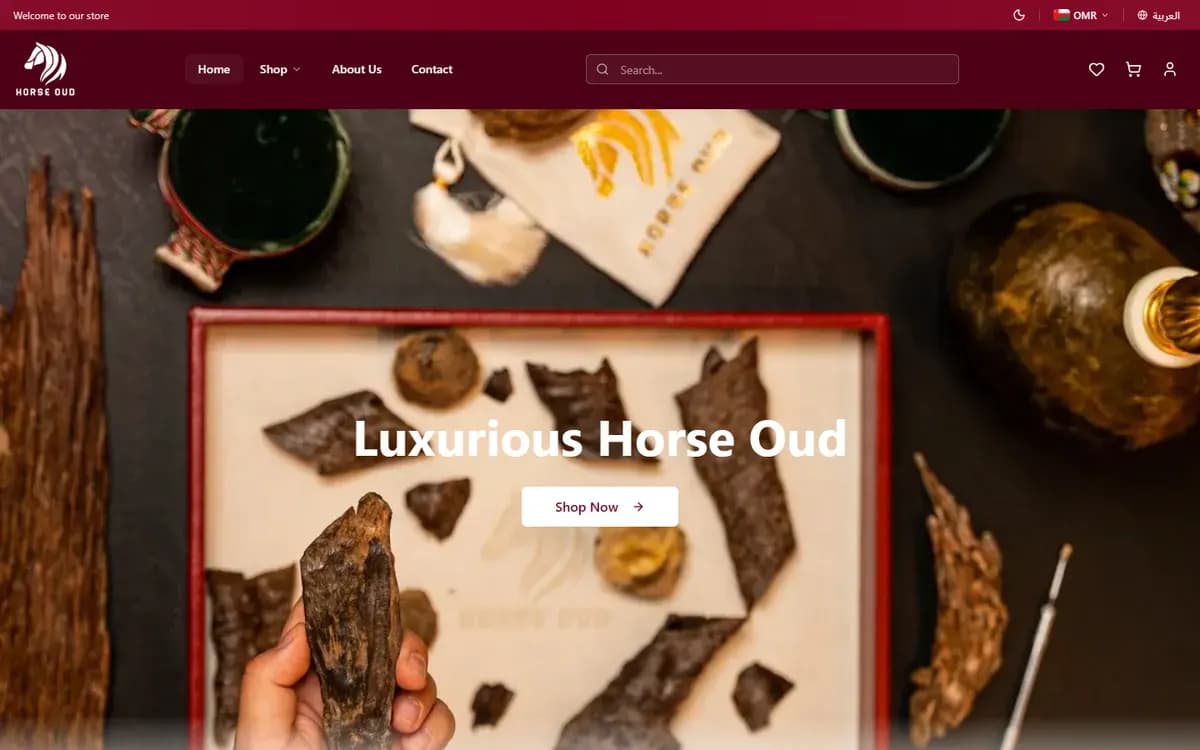 Horse Oud — English home page