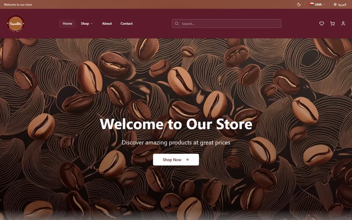 Sumatra Coffee — English home page